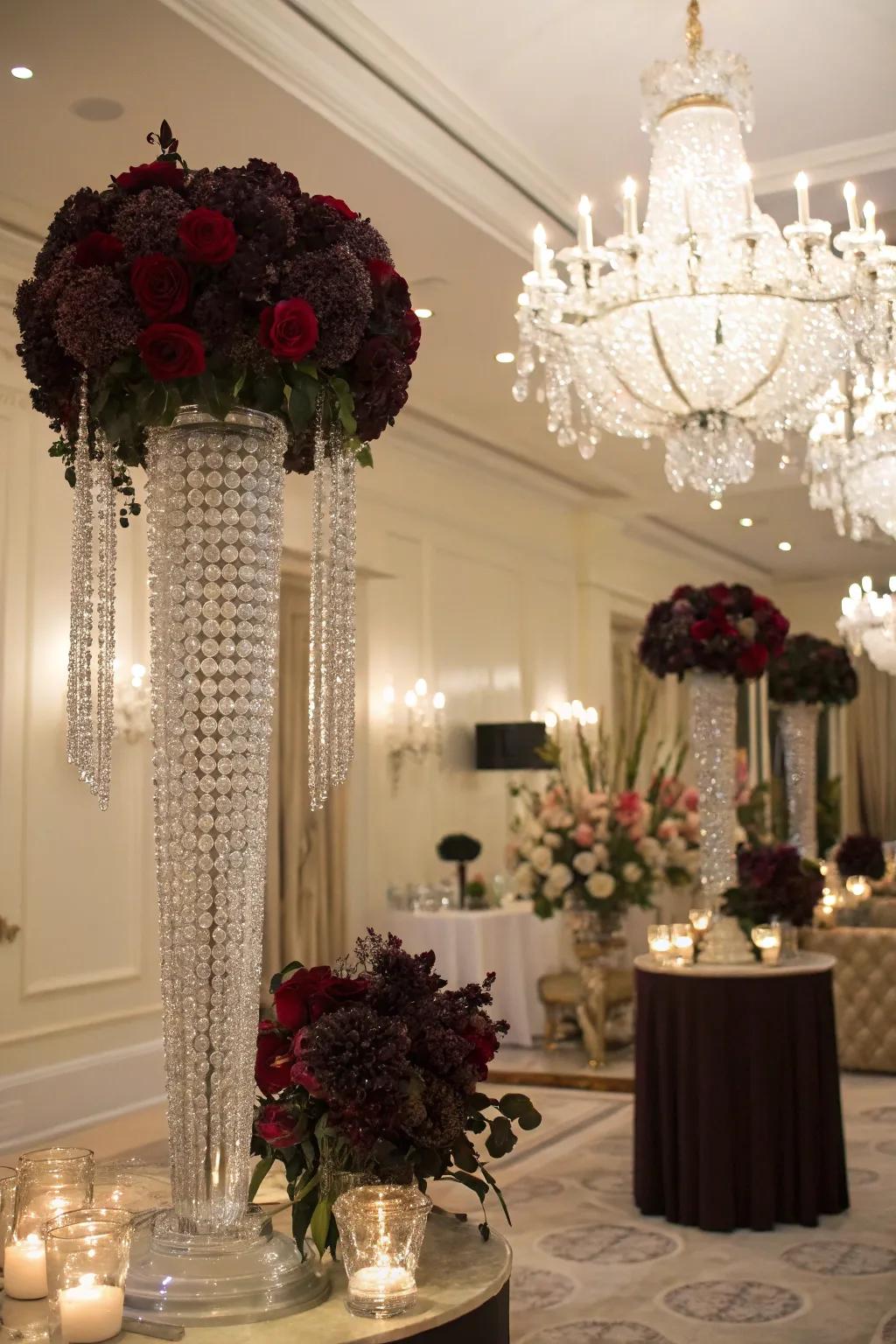 Achieve eerie sophistication with stylish Halloween decor.