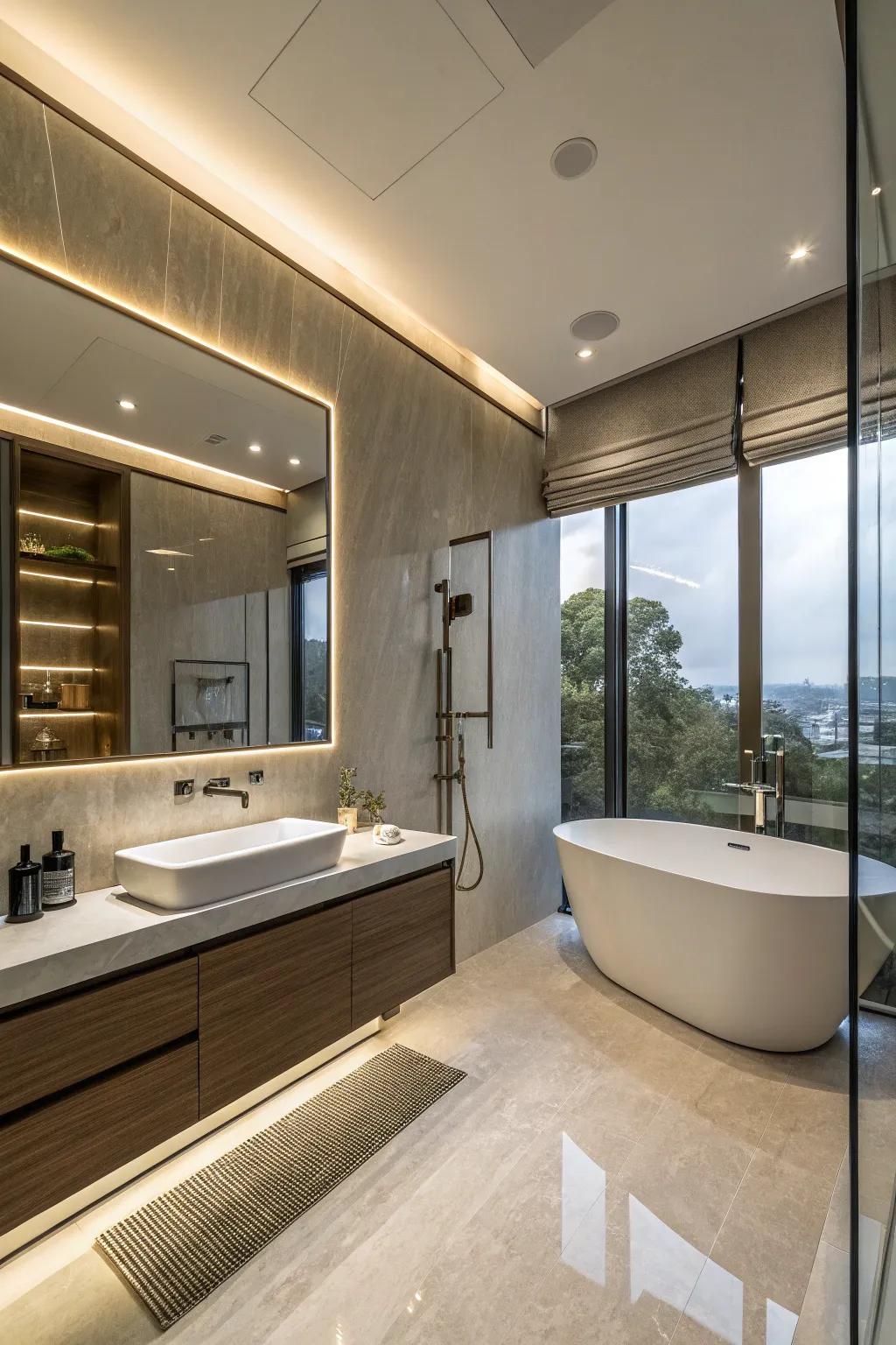 New fixtures transform your bathroom into a spa-like oasis.