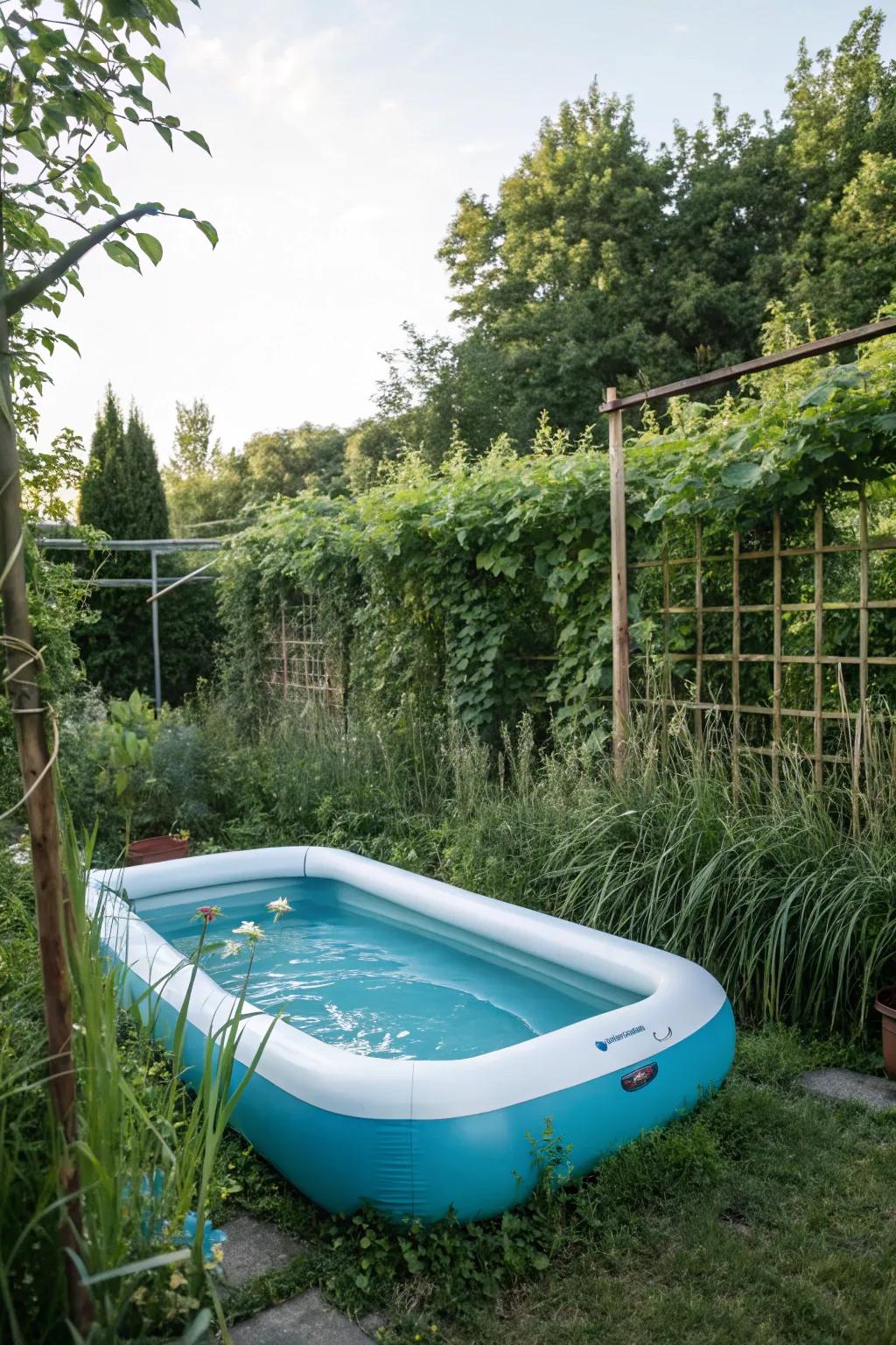 A secluded haven enhanced by the splendor of nature.