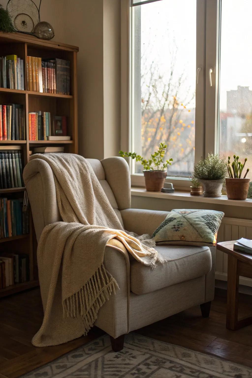 Create a cozy retreat with a personalized reading nook.