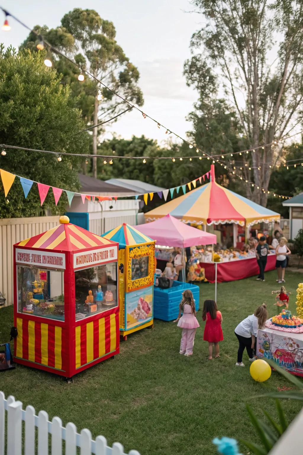 Relive childhood memories with a Funfair Festivities.