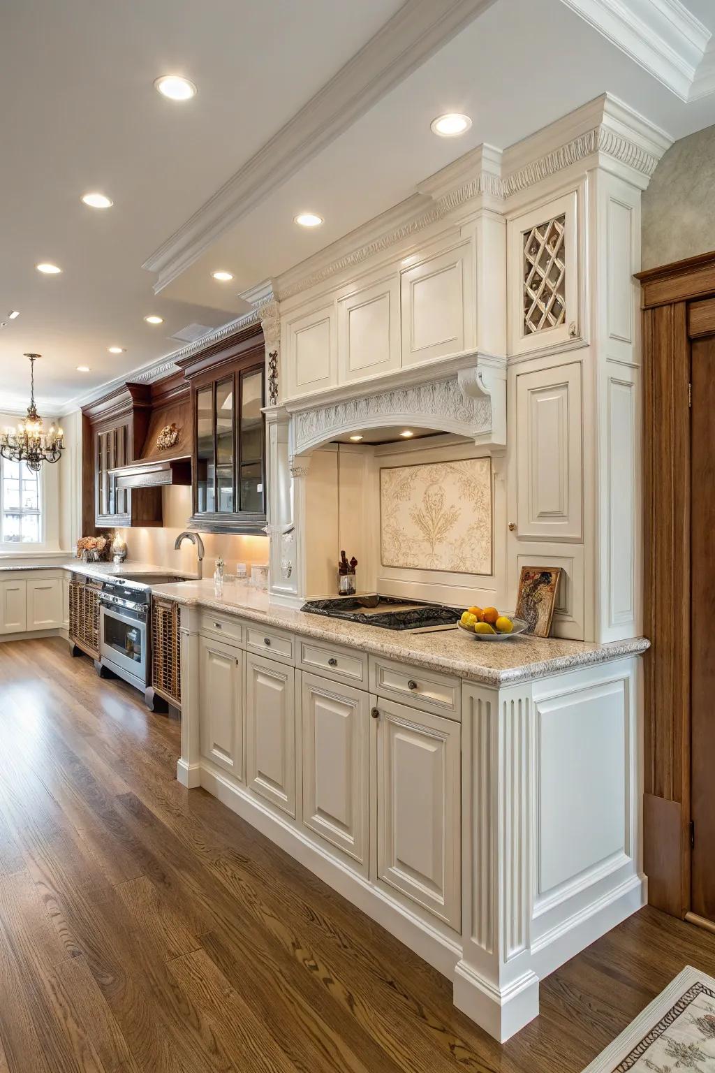 Wainscoting introduces a hint of refinement and charm.
