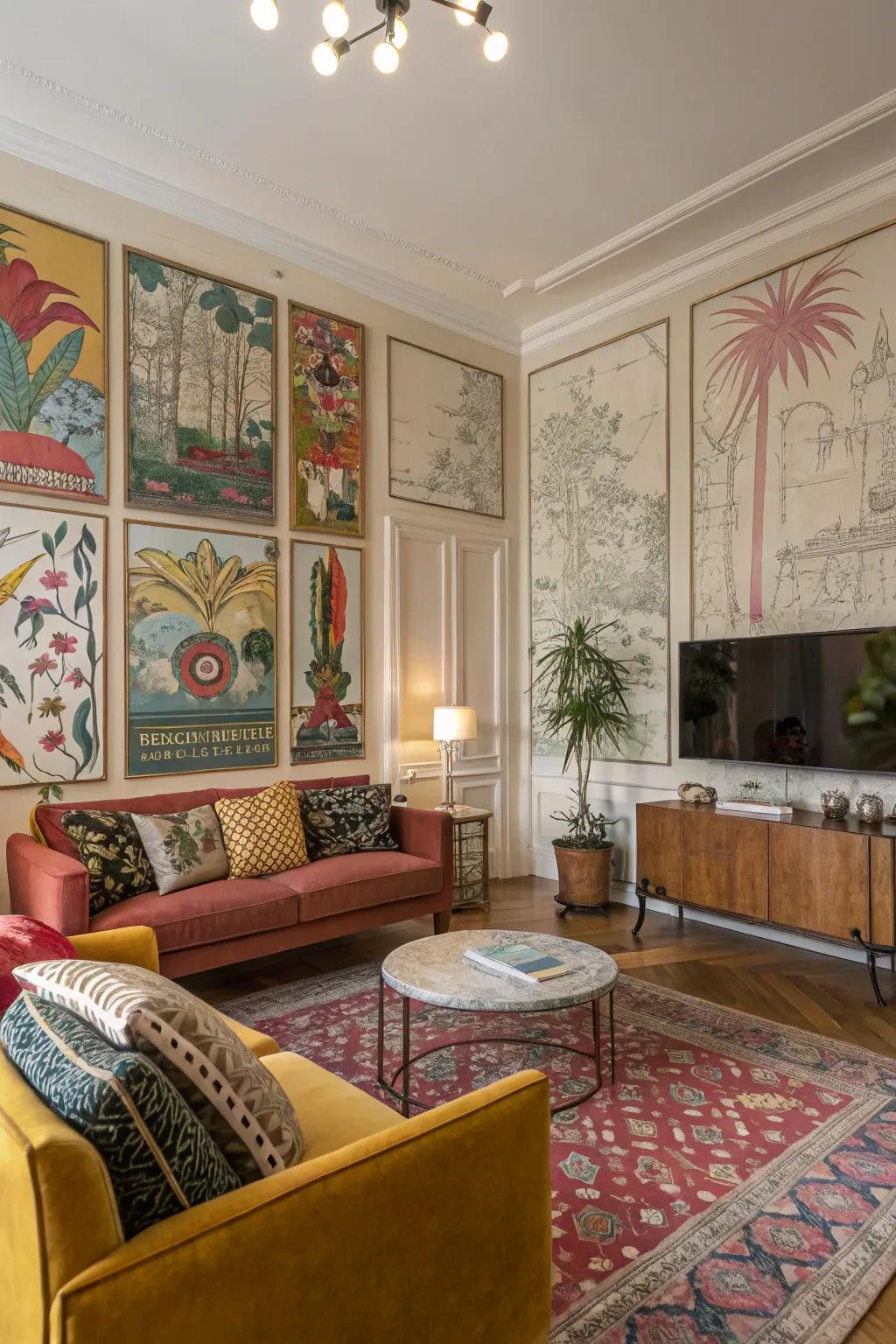 Picture boards turn your wall into a canvas.