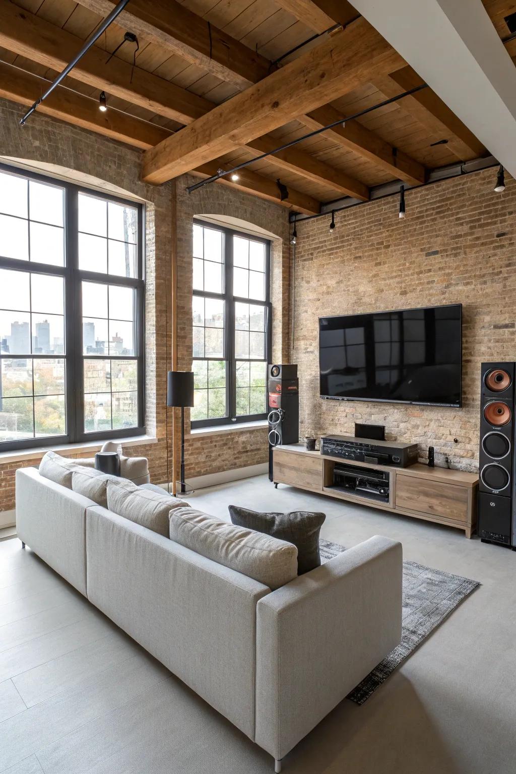 Intelligent tech enhances a modern multimedia experience.