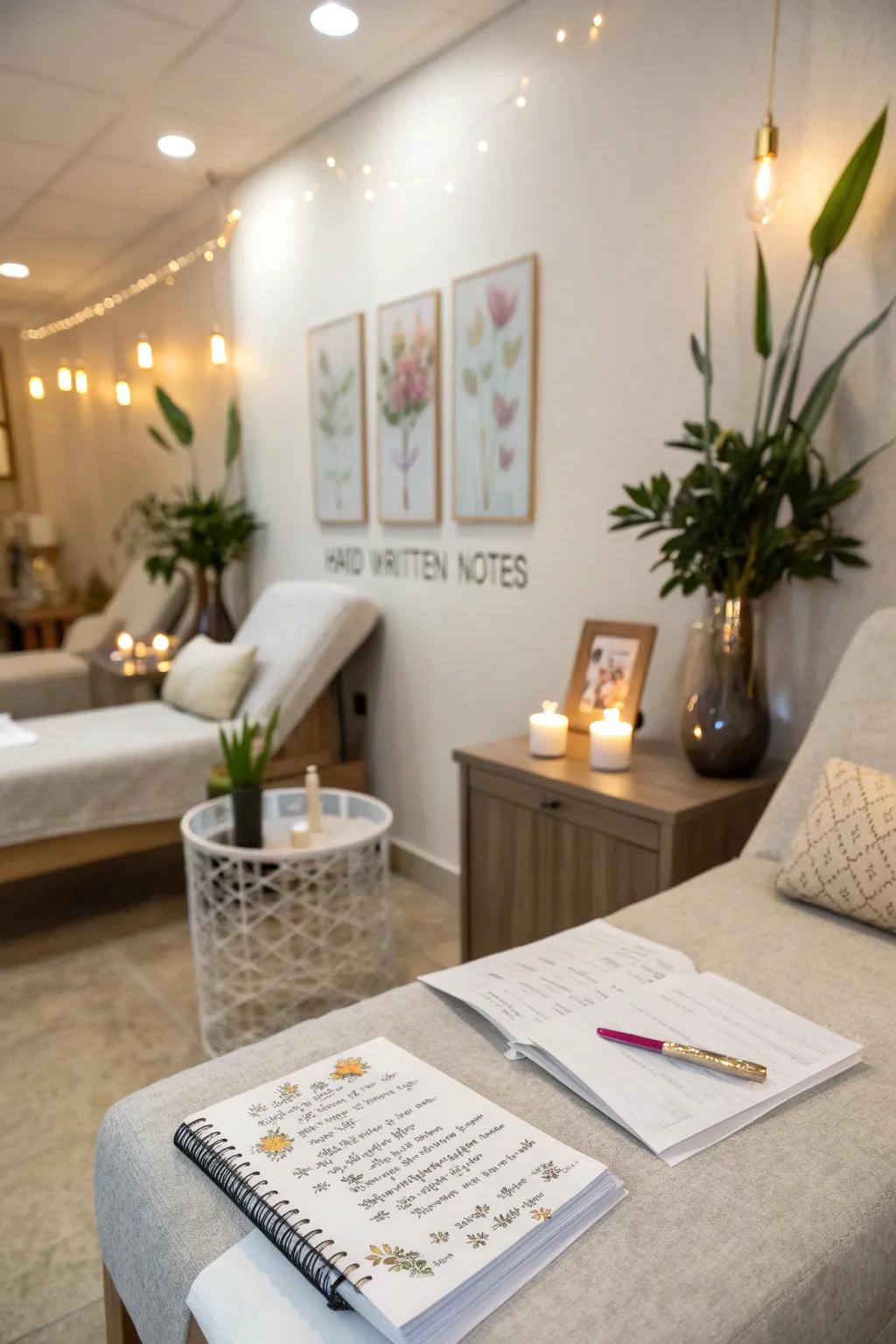 Personalized considerations convey significance.