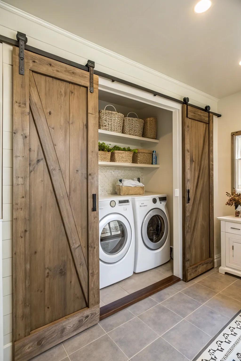 Conceal appliances for a neat, streamlined look.