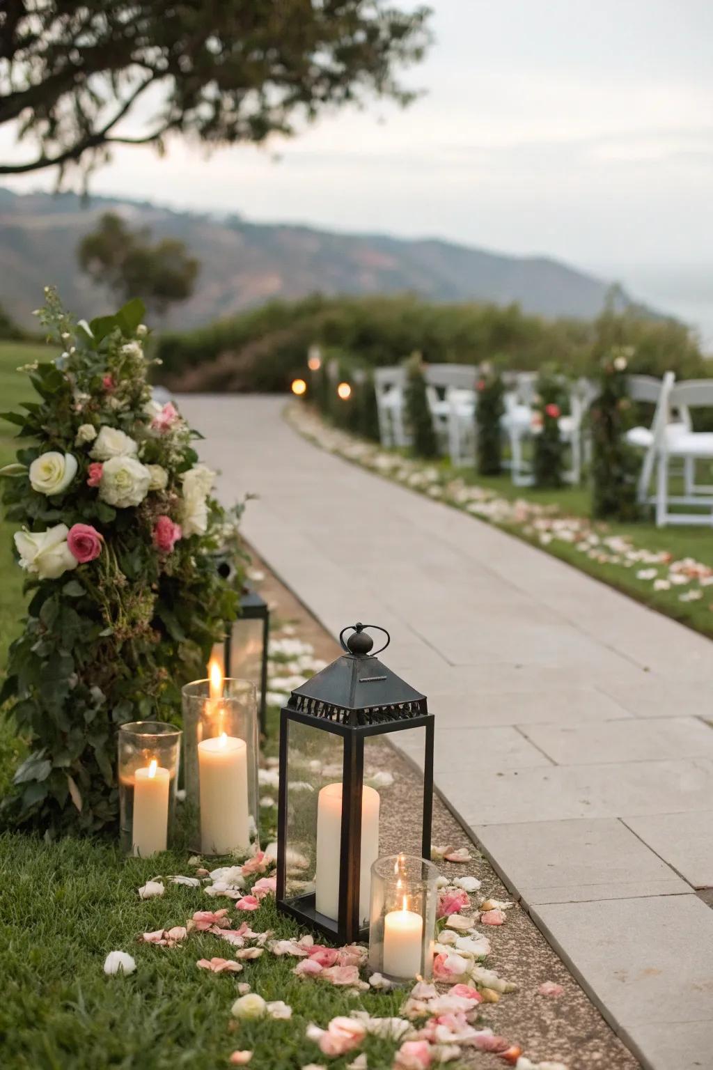 Storm lamps present a chic and understated decor choice.