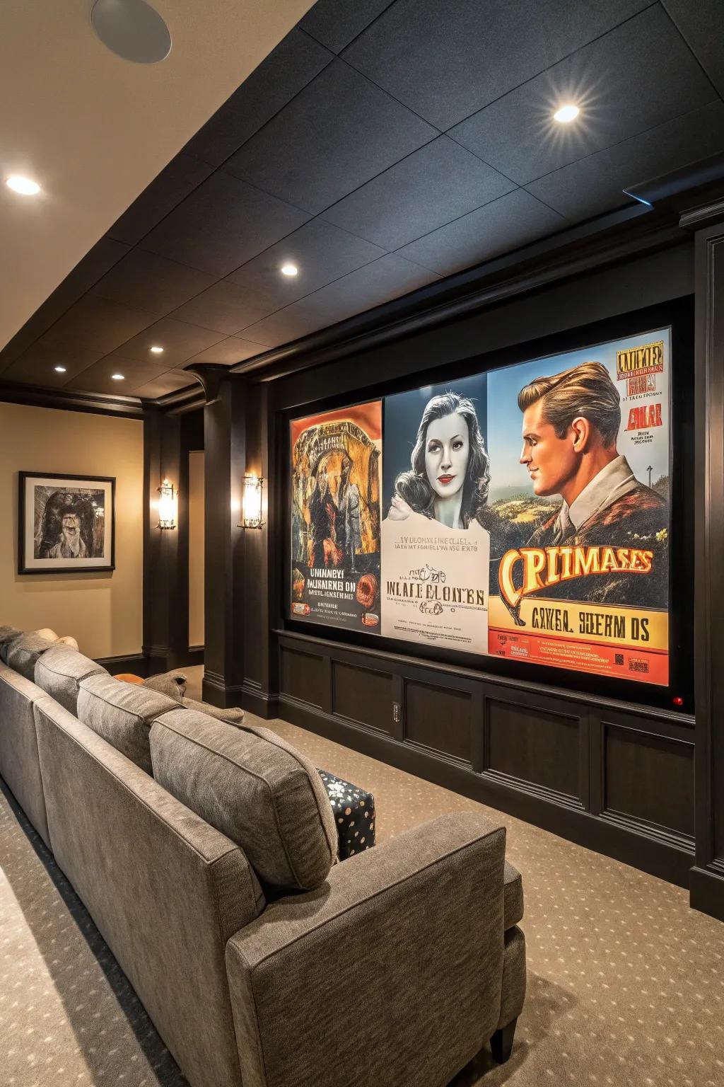 Movie wall art brings cinematic magic to your space.