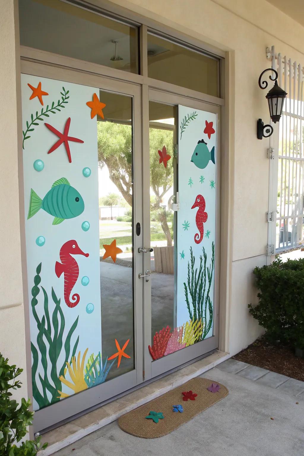 Serene underwater designs for ocean lovers.