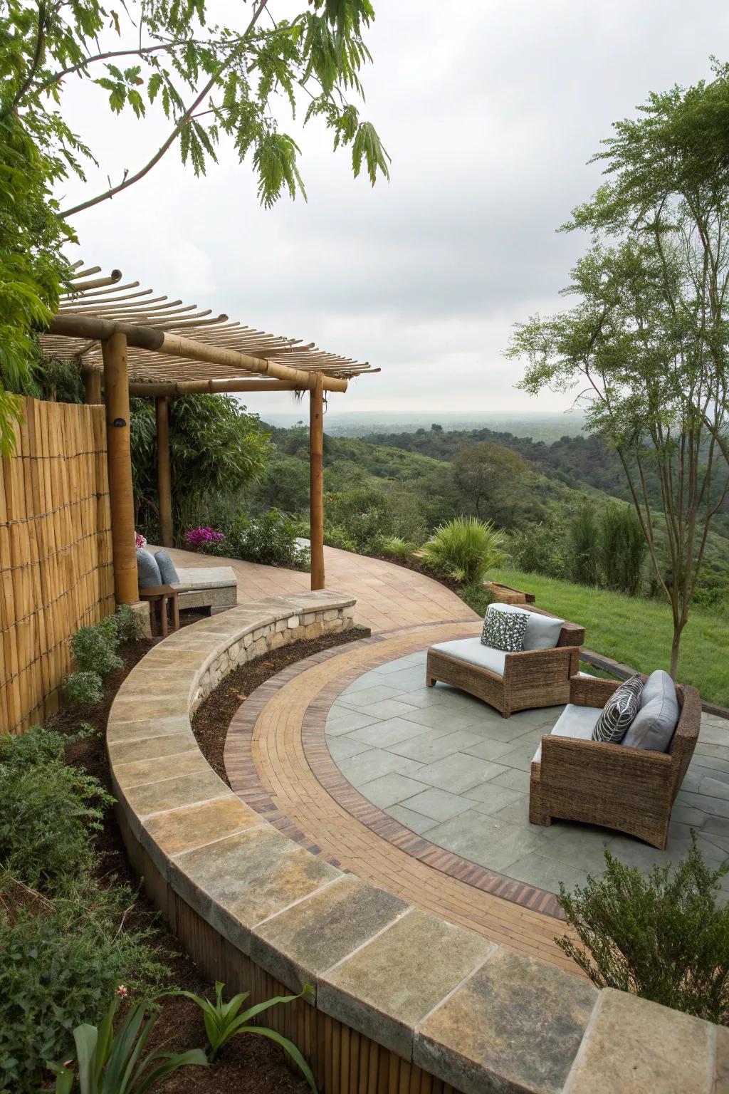 Eco-conscious materials combine sustainability and style.