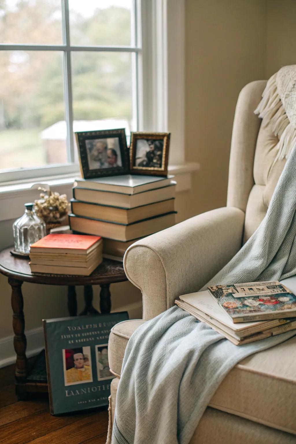 Personal accents make your space unique.