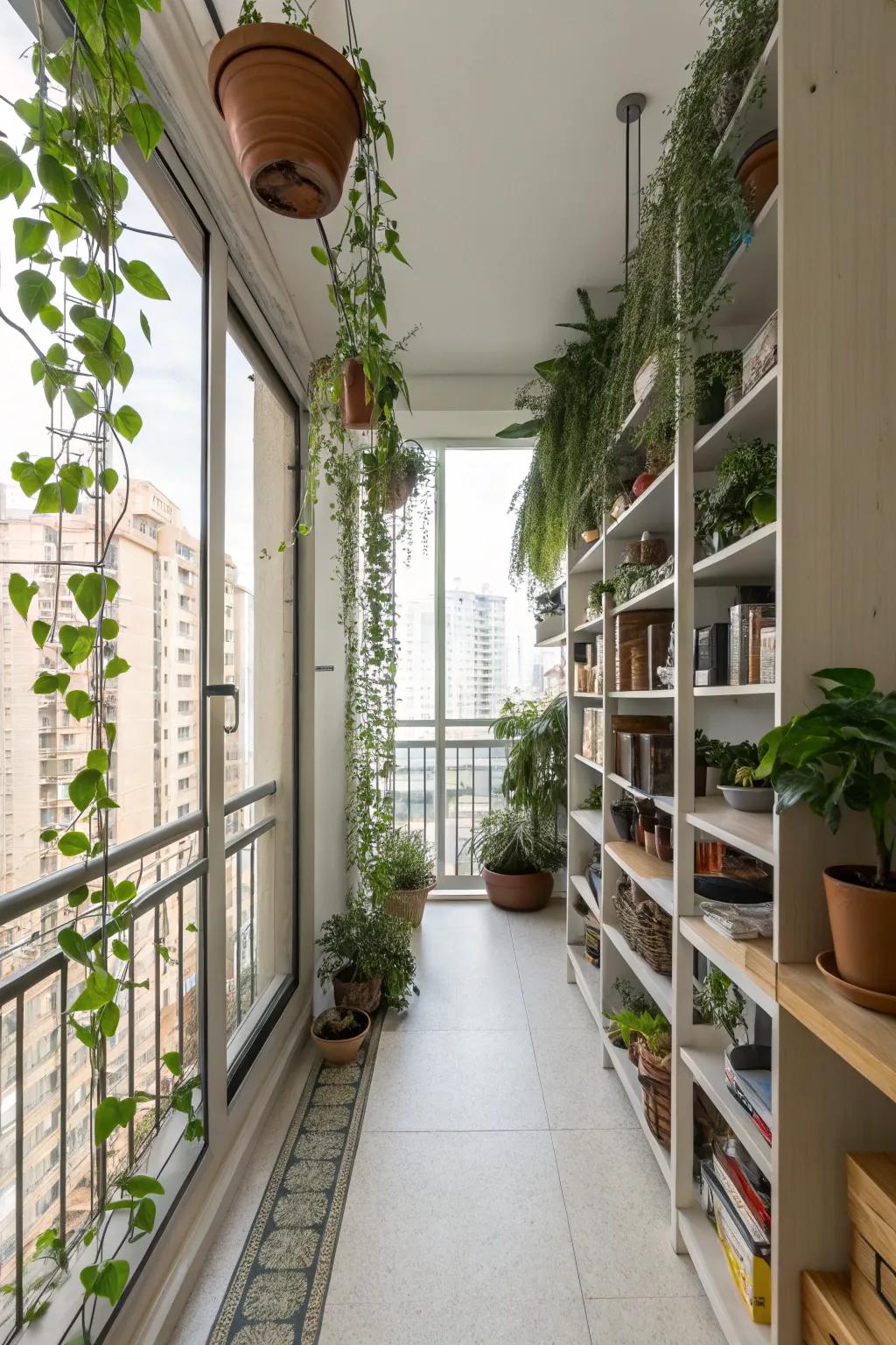 Vertical space is a resource that is often overlooked.