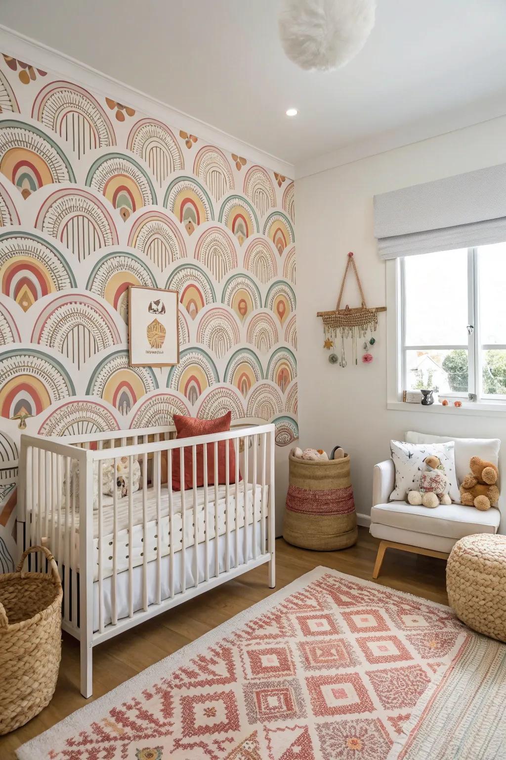 A feature space incorporates a touch of personality.