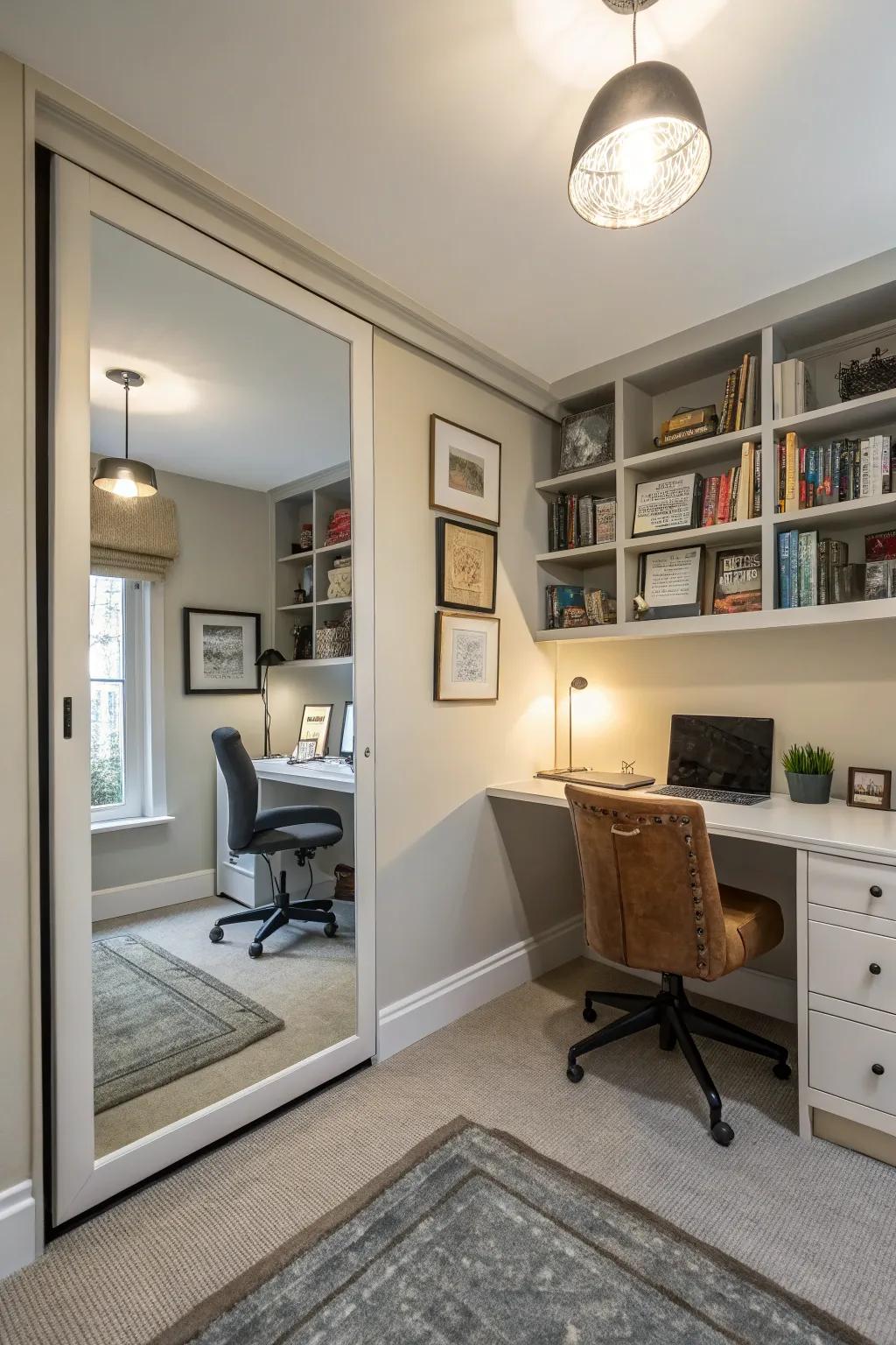 Mirrors are a designer's secret weapon for creating space.