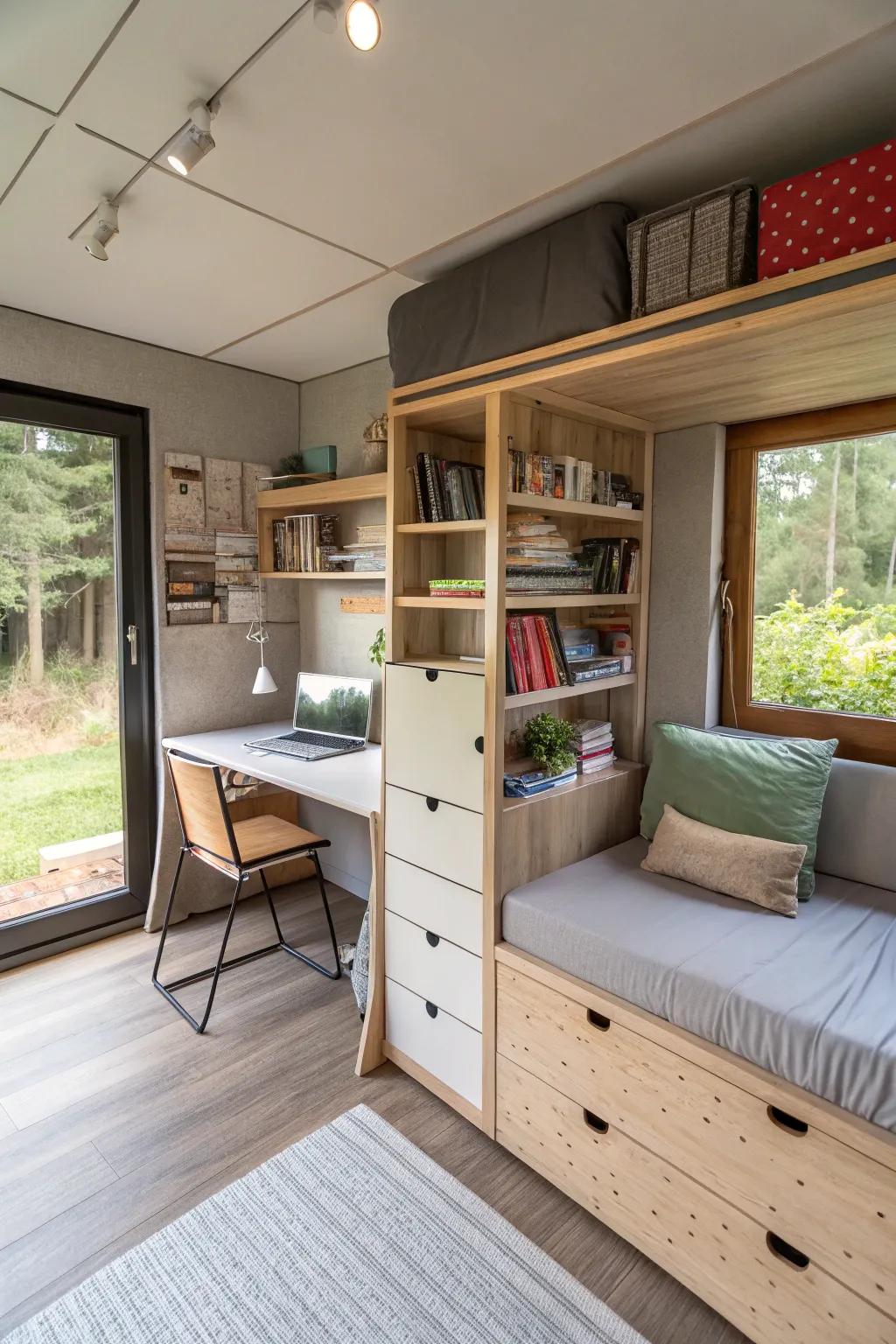 Built-in solutions offer elegance and efficiency.