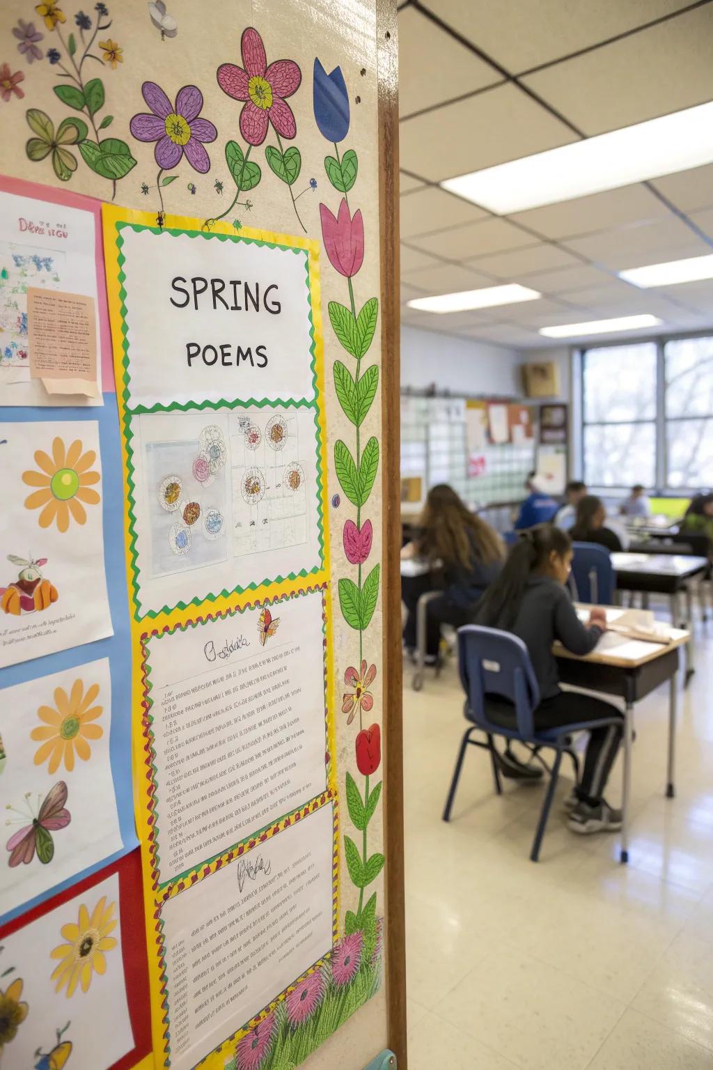 Poetry and art blend in a cultural celebration of spring.