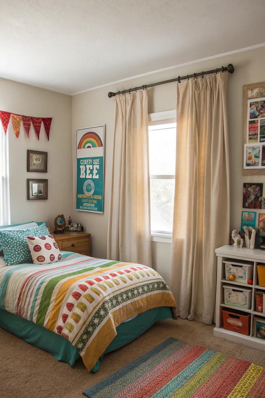 Neutral shades provide a balanced and timeless backdrop.