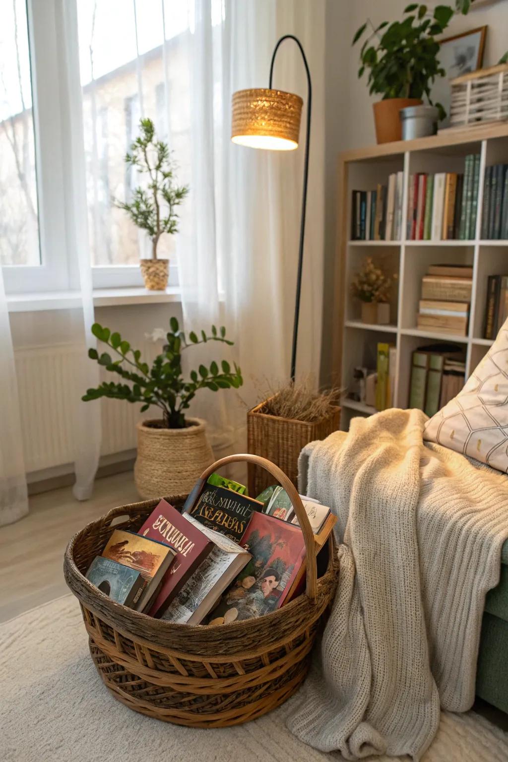 A book lover’s haven crafted for comfort.