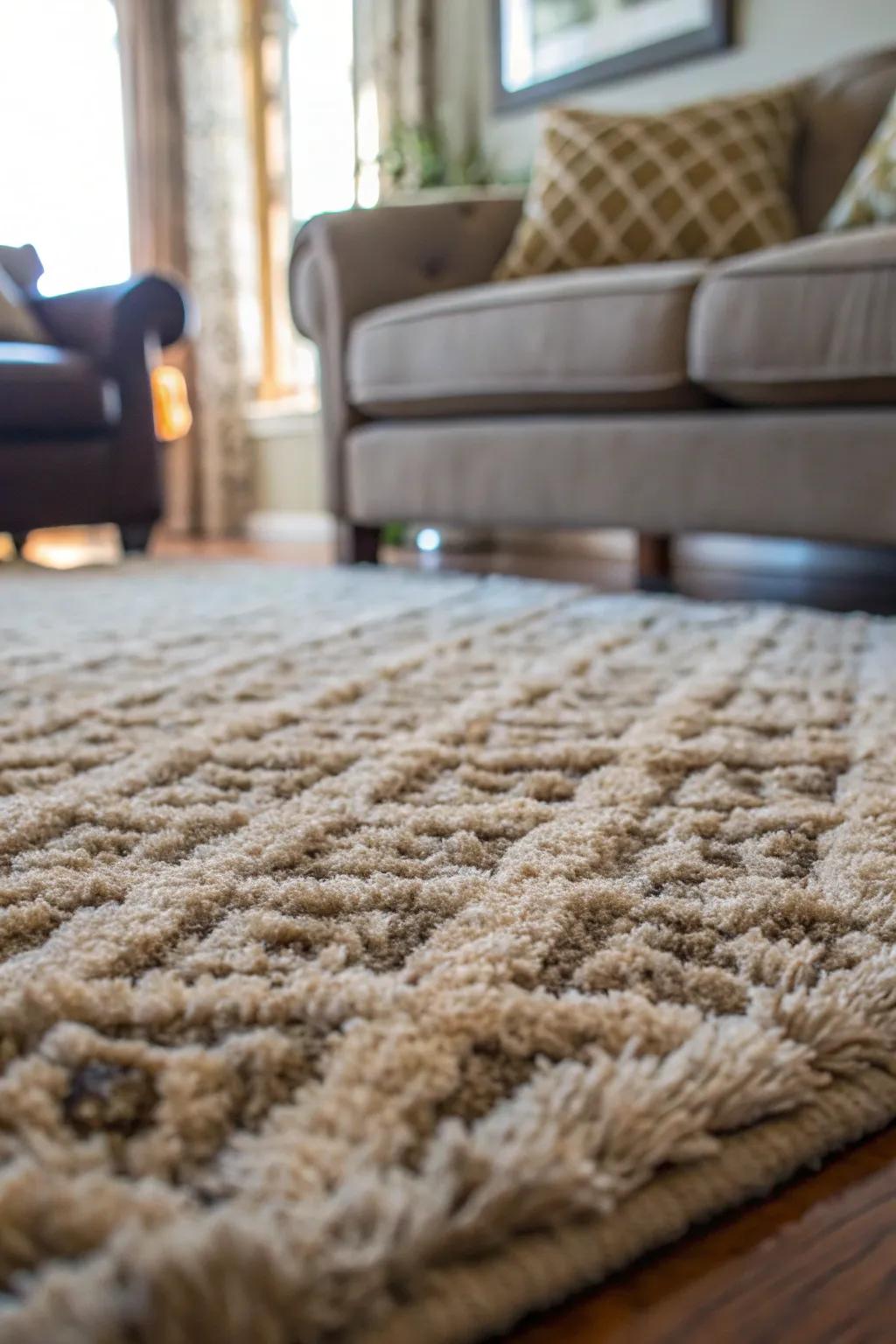 Textured designs encourage touch and introduce dimension to decor.