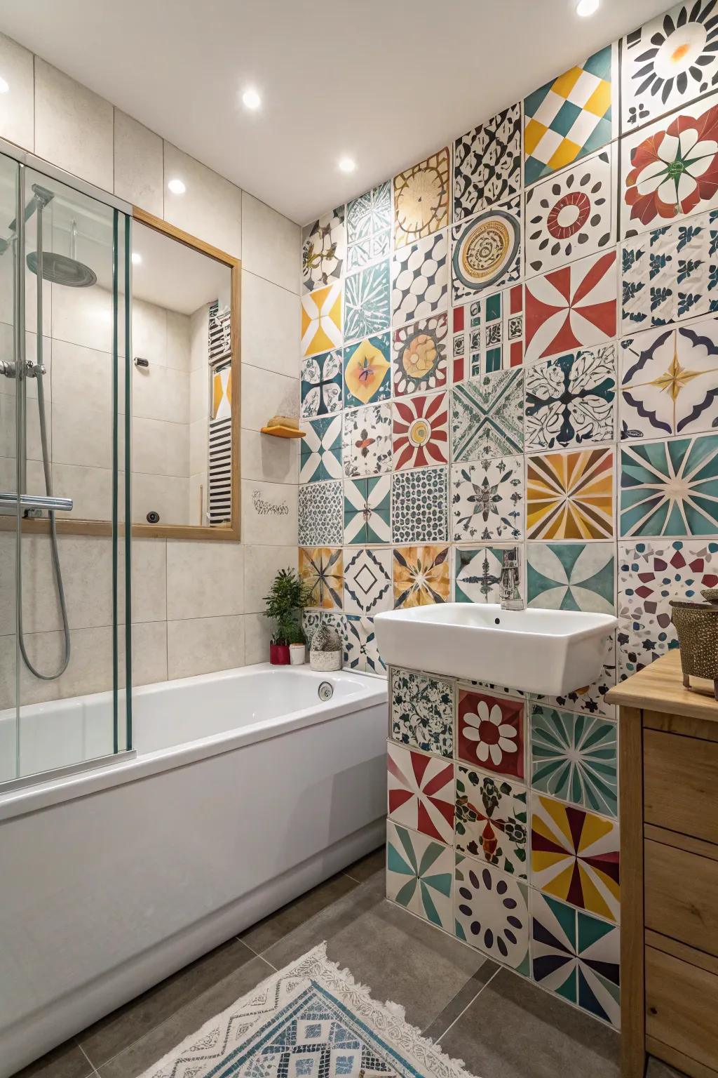 Symmetrical layouts add structure and visual interest.