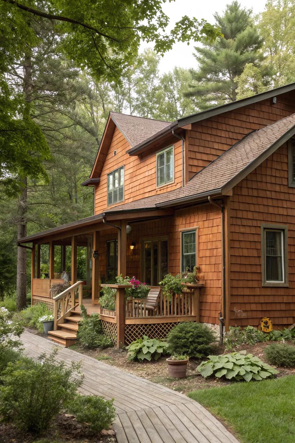Earthy tones ground your home with a natural, harmonious aesthetic.
