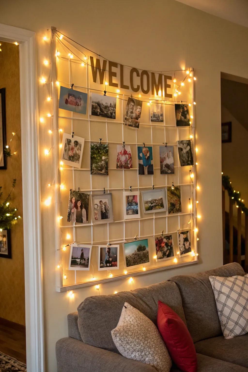 Personalize your reception through family memories.