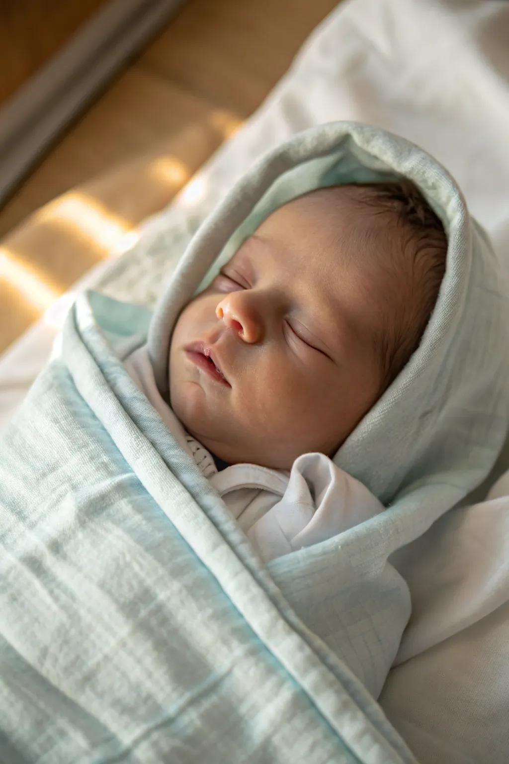 Soft focus lenses highlight the gentle innocence of newborns.