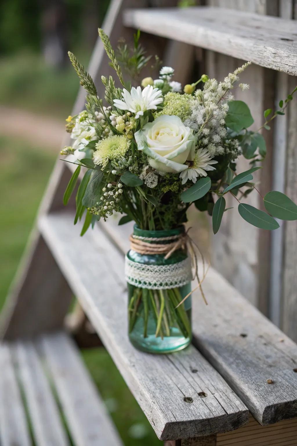 Eco-conscious bouquets merge style with sustainability.