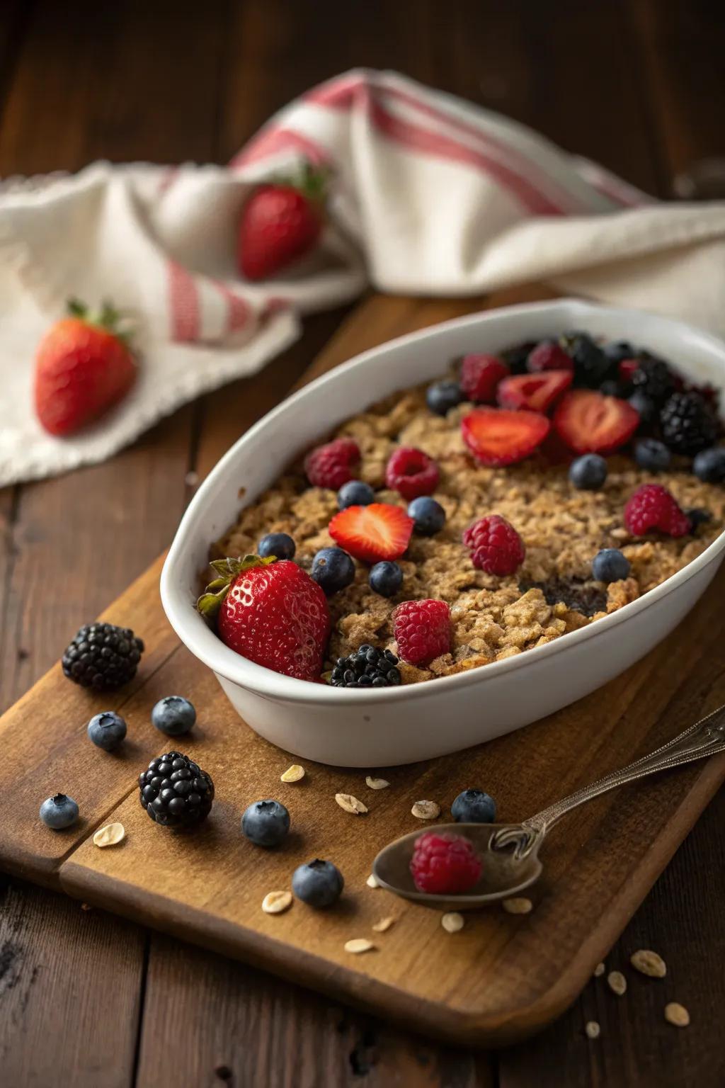 Baked grains that warms the heart and the home.