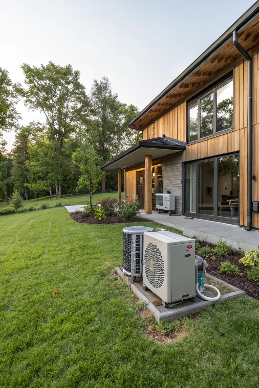 Geothermal heat systems offer efficient and eco-friendly temperature regulation.