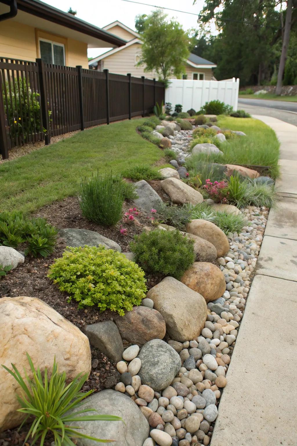 A rockery introduces natural texture and visual appeal to your landscape.