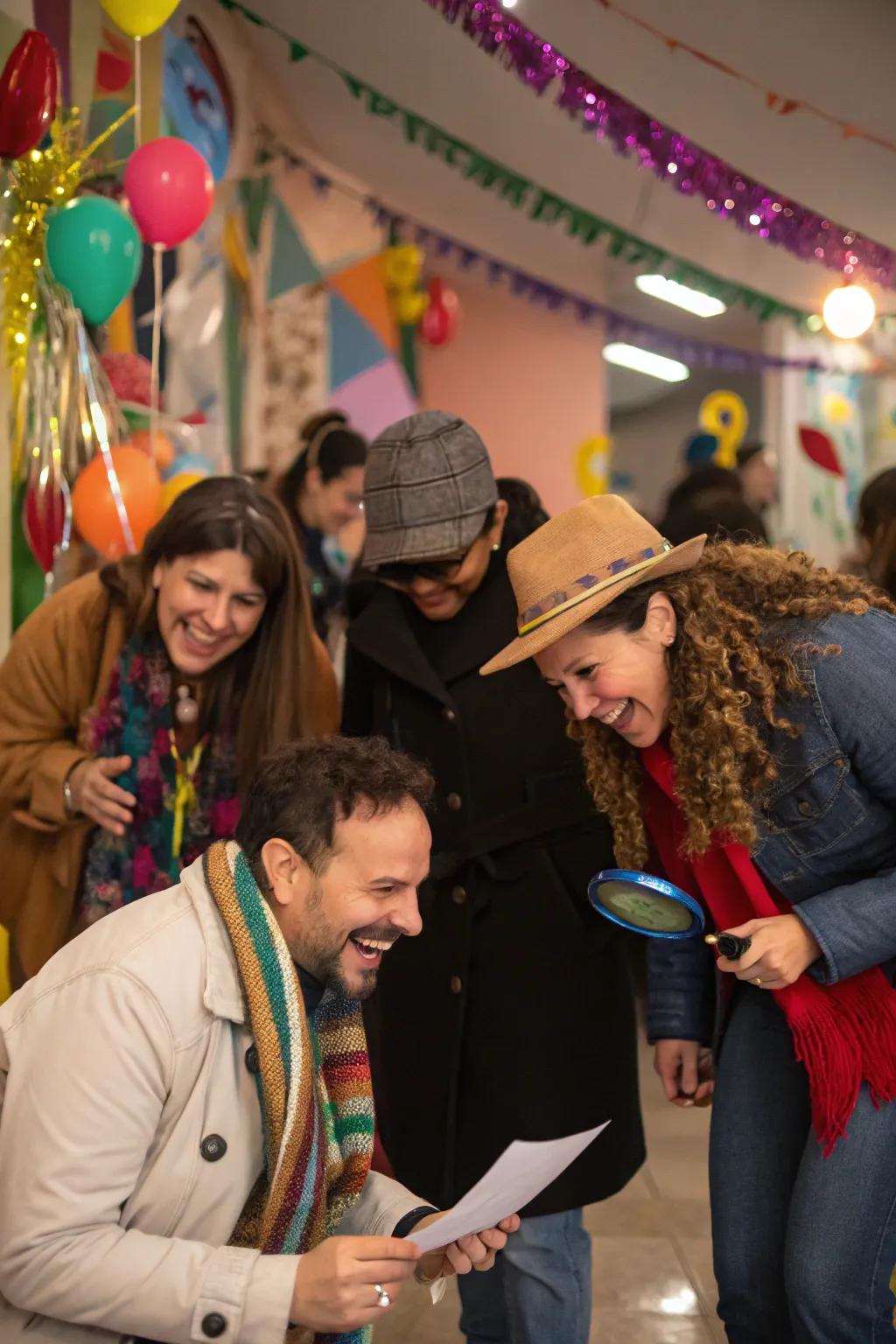 Add thrill with a snapshot game.