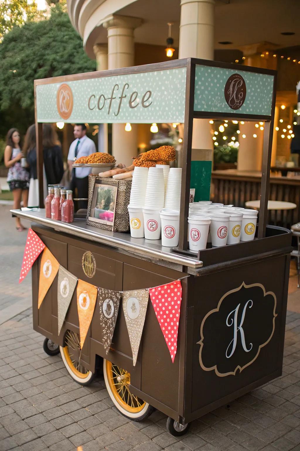 Make your coffee time personal with custom touches.