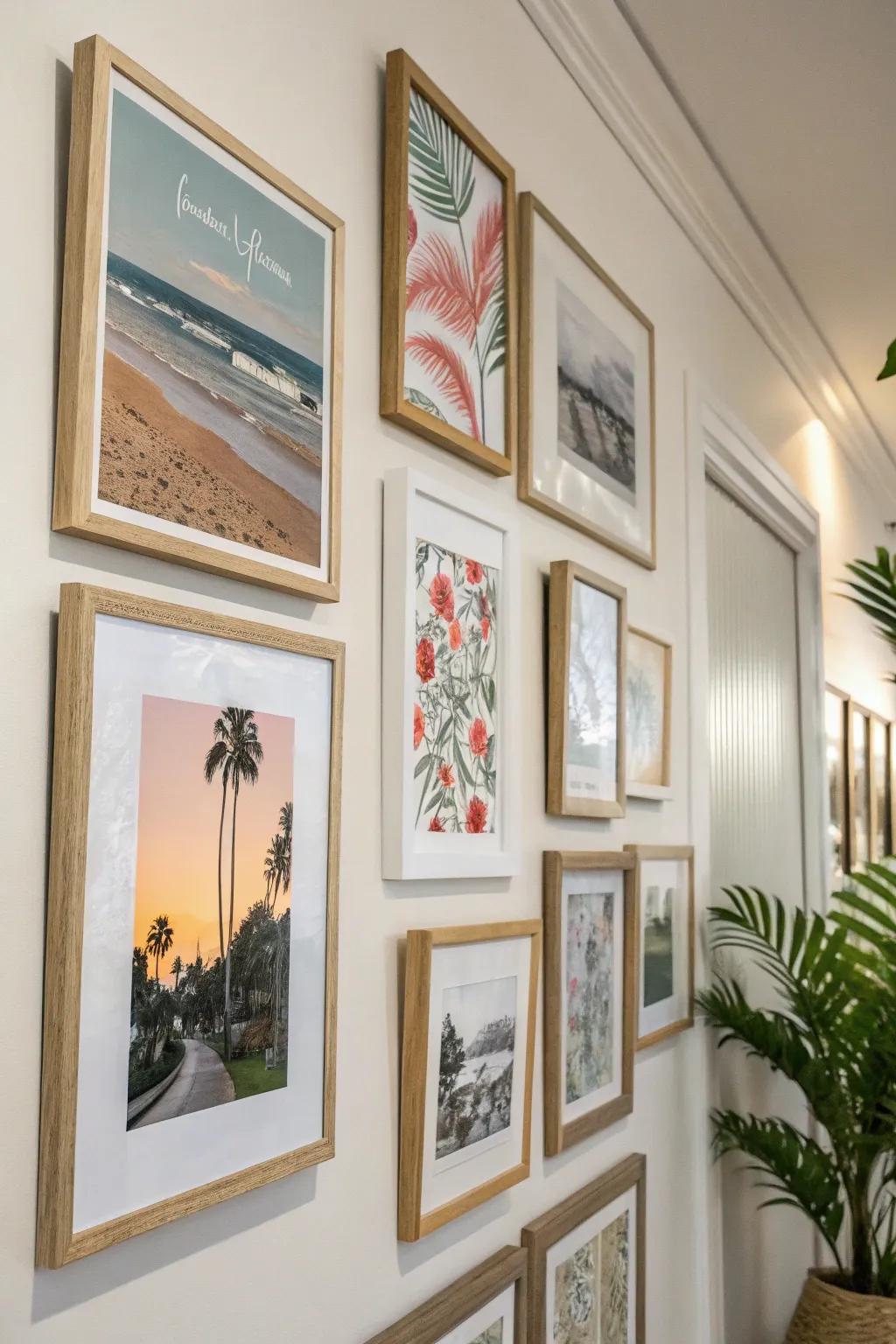 Printable art to match with seasonal styles.