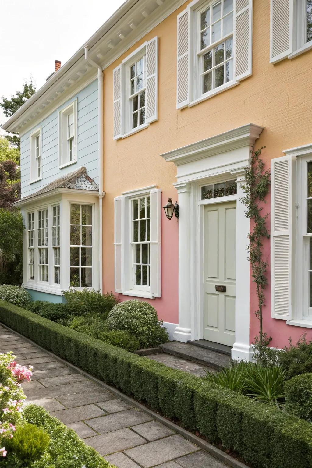 Ivory outlines proffer ageless sophistication and complement any home pattern.