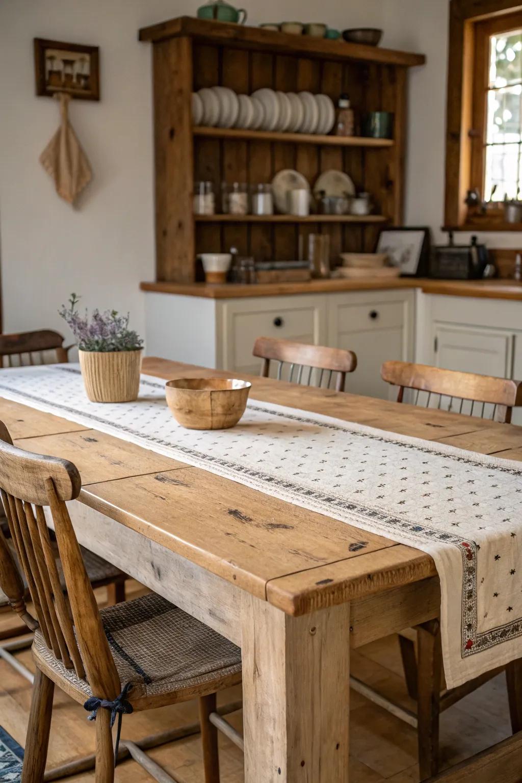 Utility accents combine function with flair.