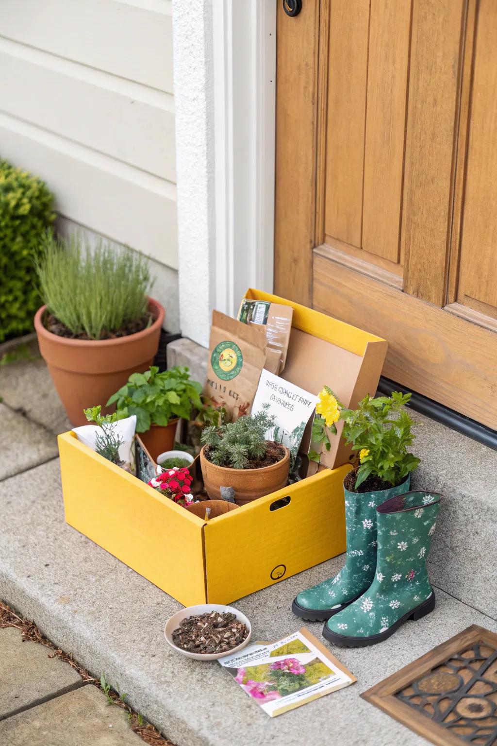 Enjoy the fun of new plants with a subscription box.