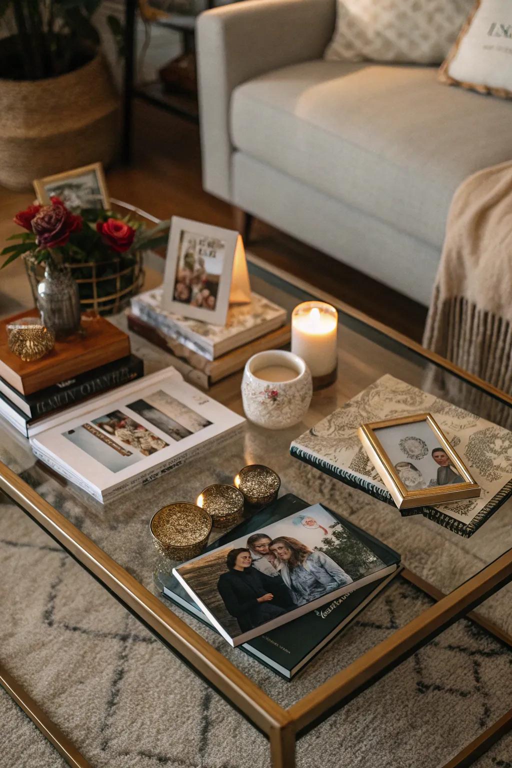 The warmth and realness of personal items enhance your decor.