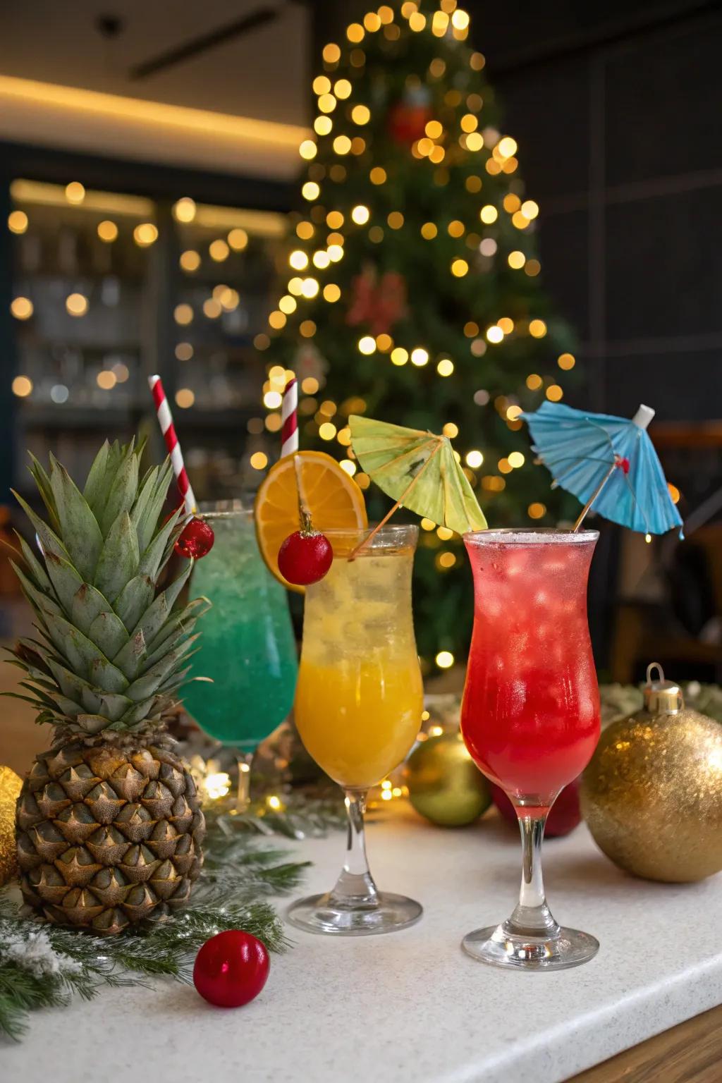 Tropical cocktails to infuse your party with the island spirit.