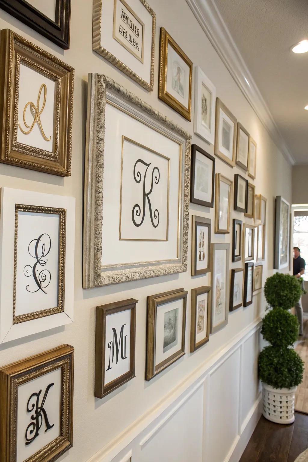 Enclosed letters provide an elegant, enduring impression.