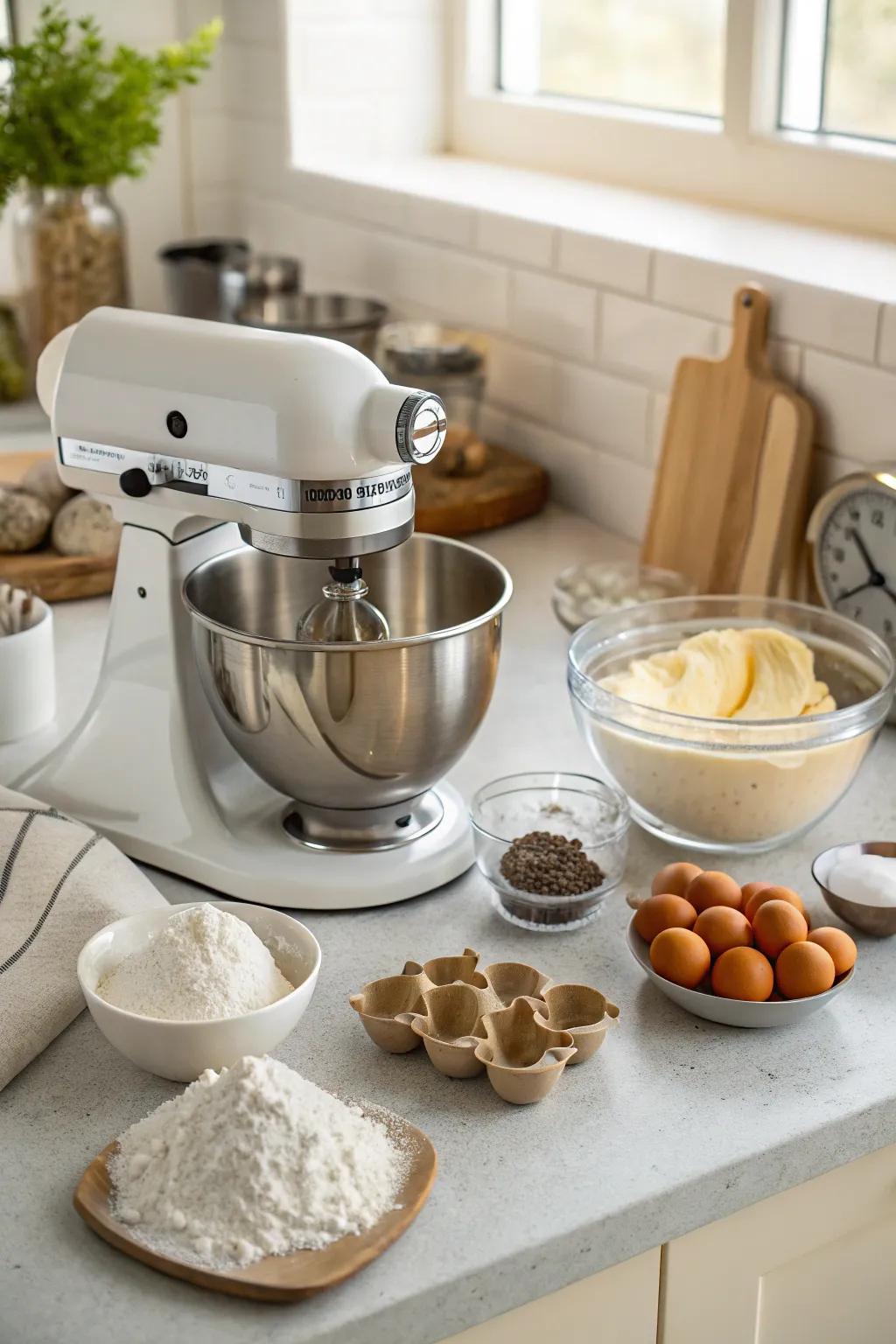A mixing station unlocks endless culinary creativity.