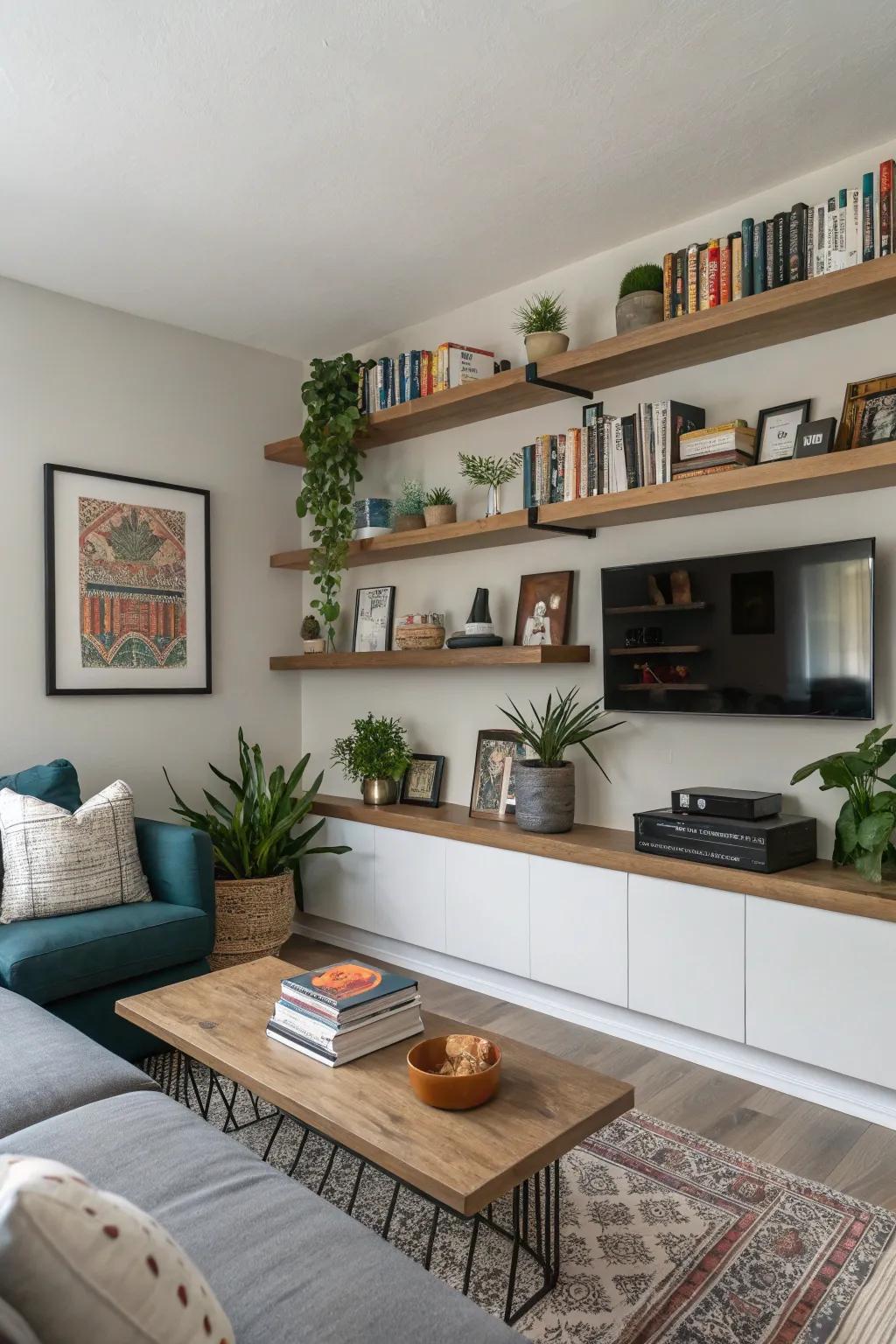 Surprise with ledges at unforeseen angles.