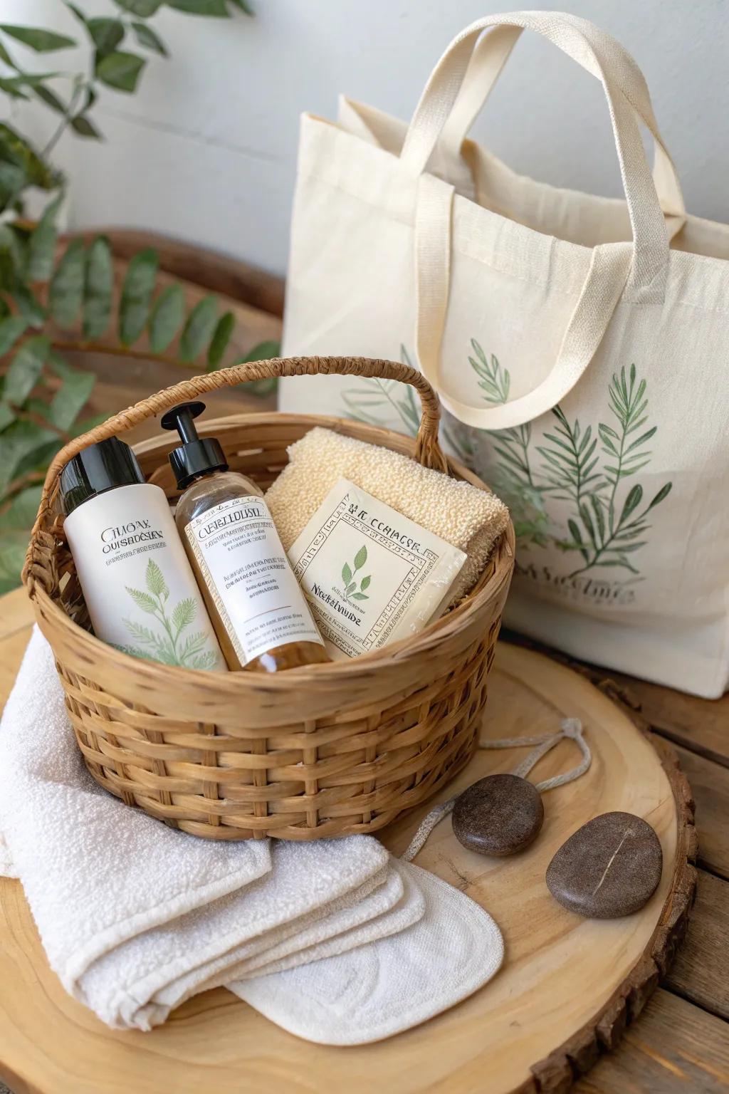 Sustainable Happiness: Sustainable pampering paired with style.
