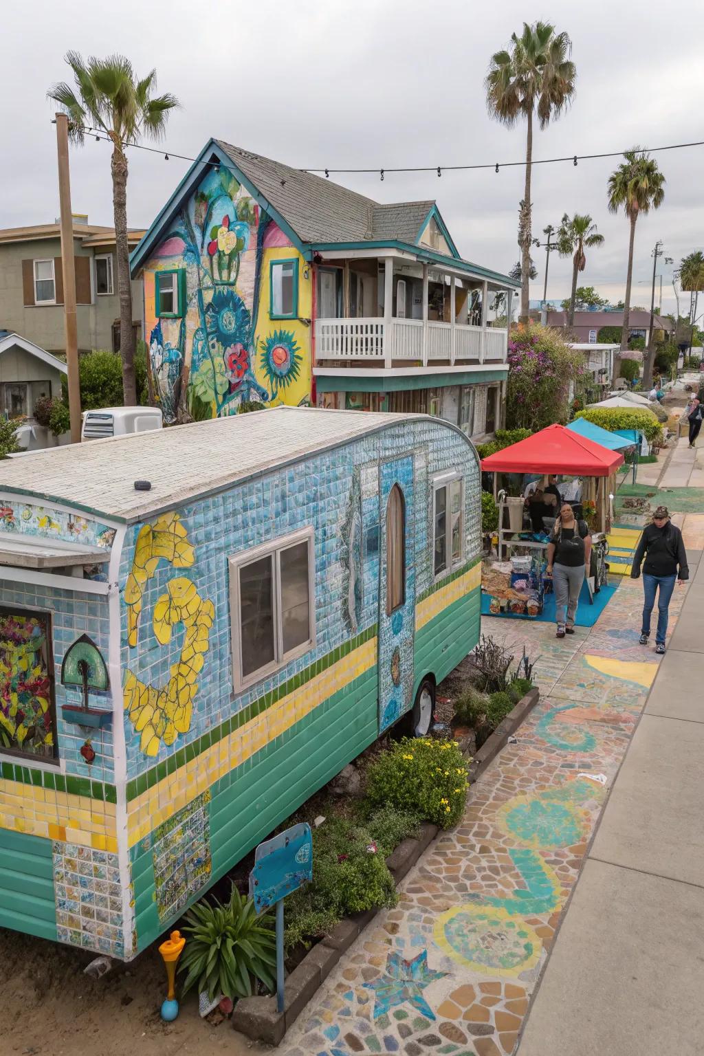 Communicate yourself through vivid tessellation shards.