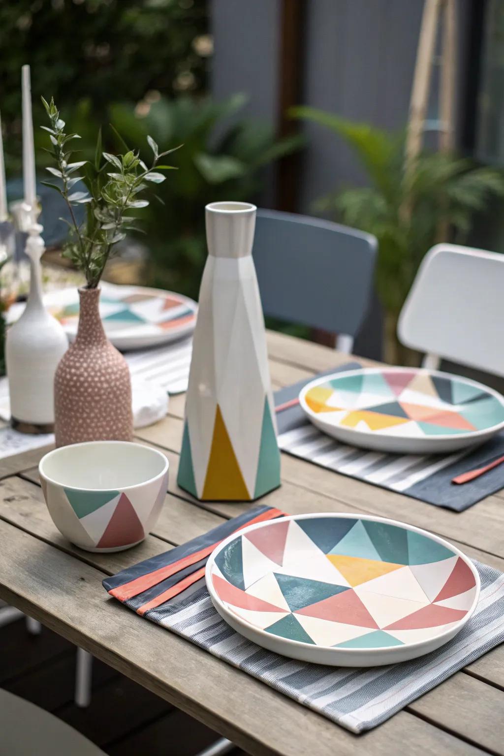 Unusual forms add intrigue and creativity to your table.