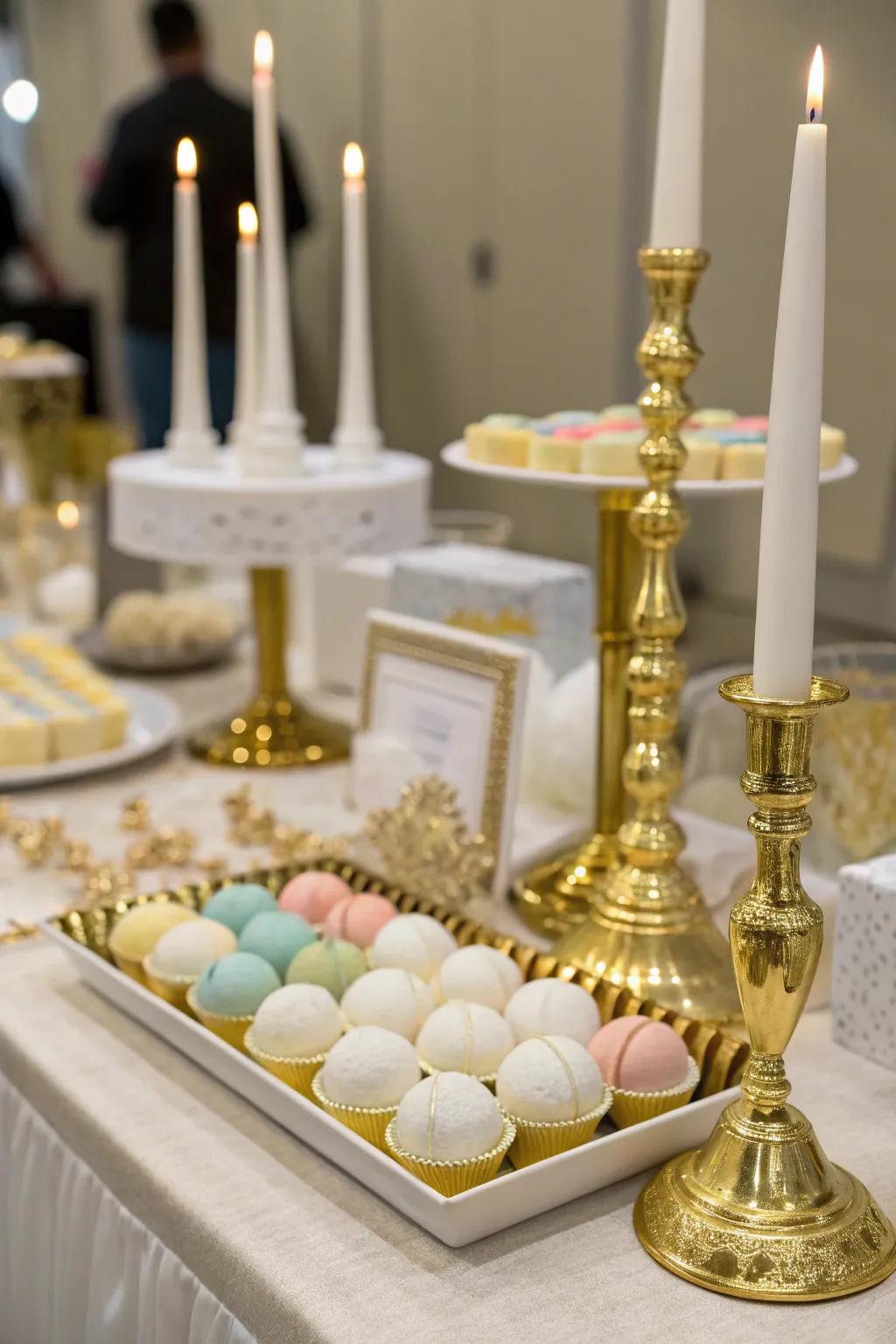 Thoughtful party favors that guests will cherish.