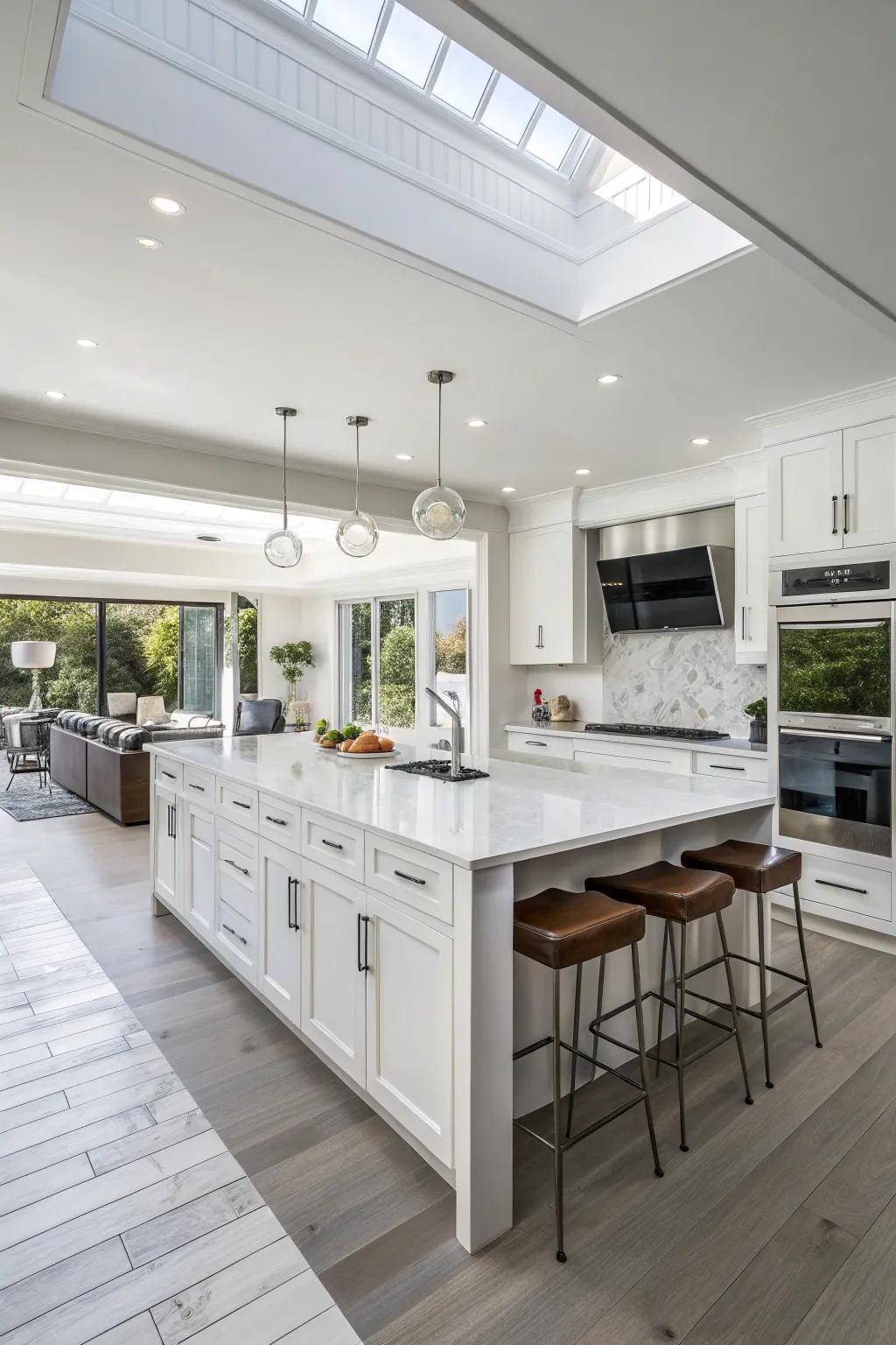 Open blueprint designs enhance connectivity and flow.