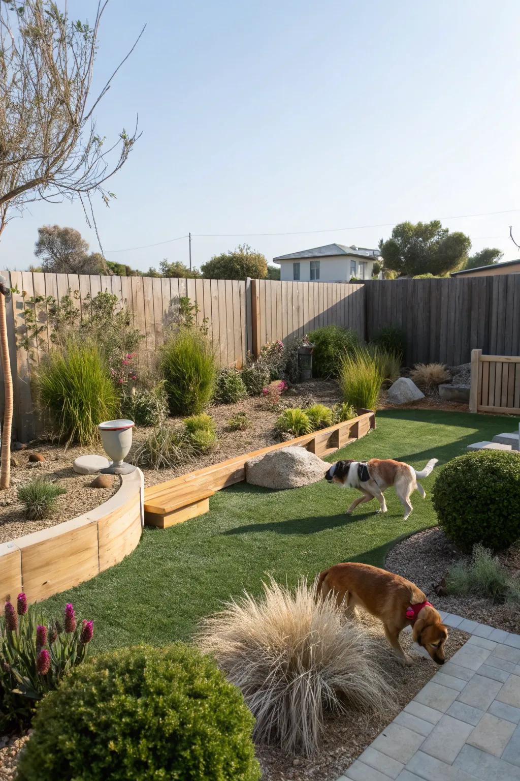 Create a calming oasis with a sensory garden for your dog.