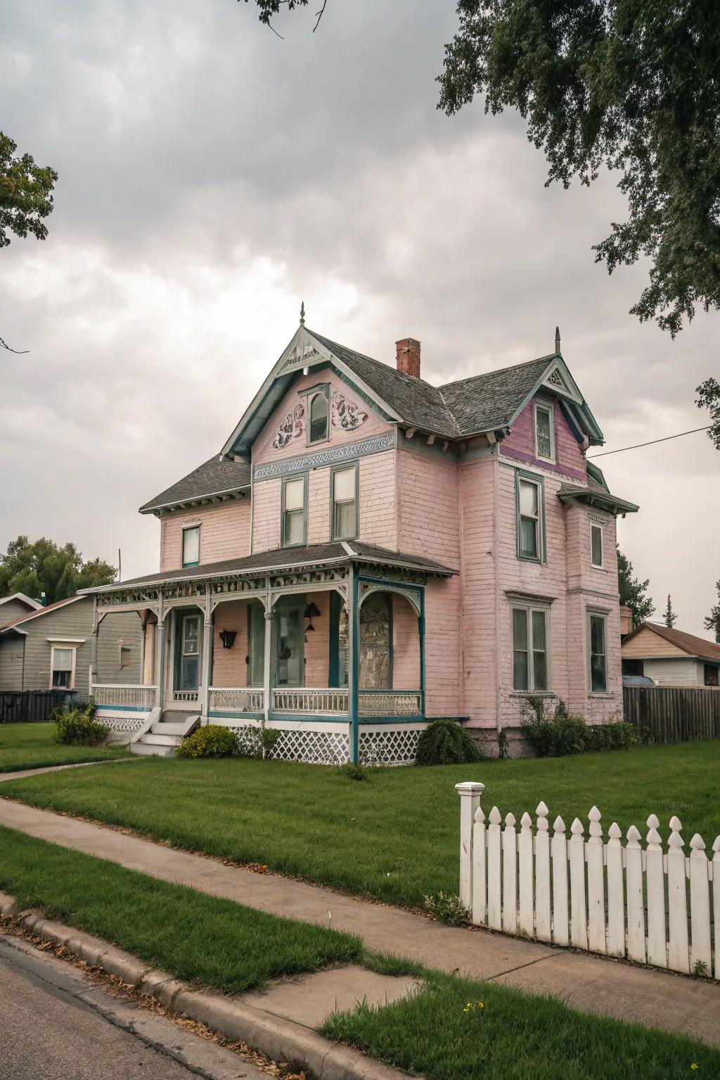 Past era tints establish a nostalgic and charming ambiance.