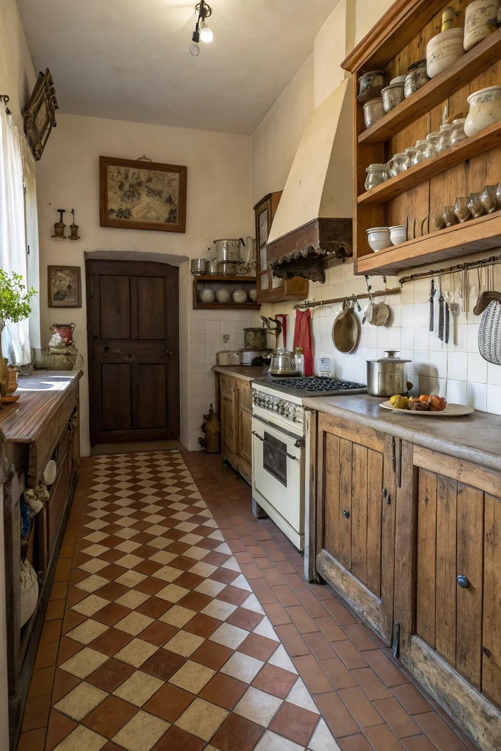 Rural charm introduces warmth and individuality.